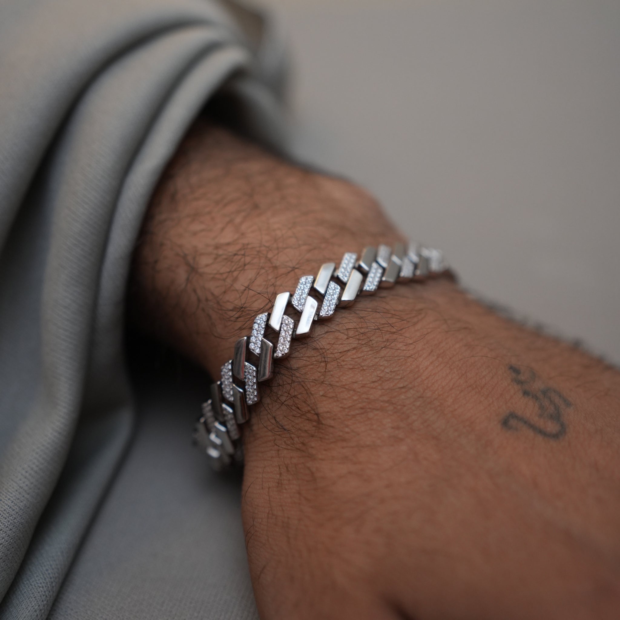 Miami Cuban Link Moissanite Bracelet