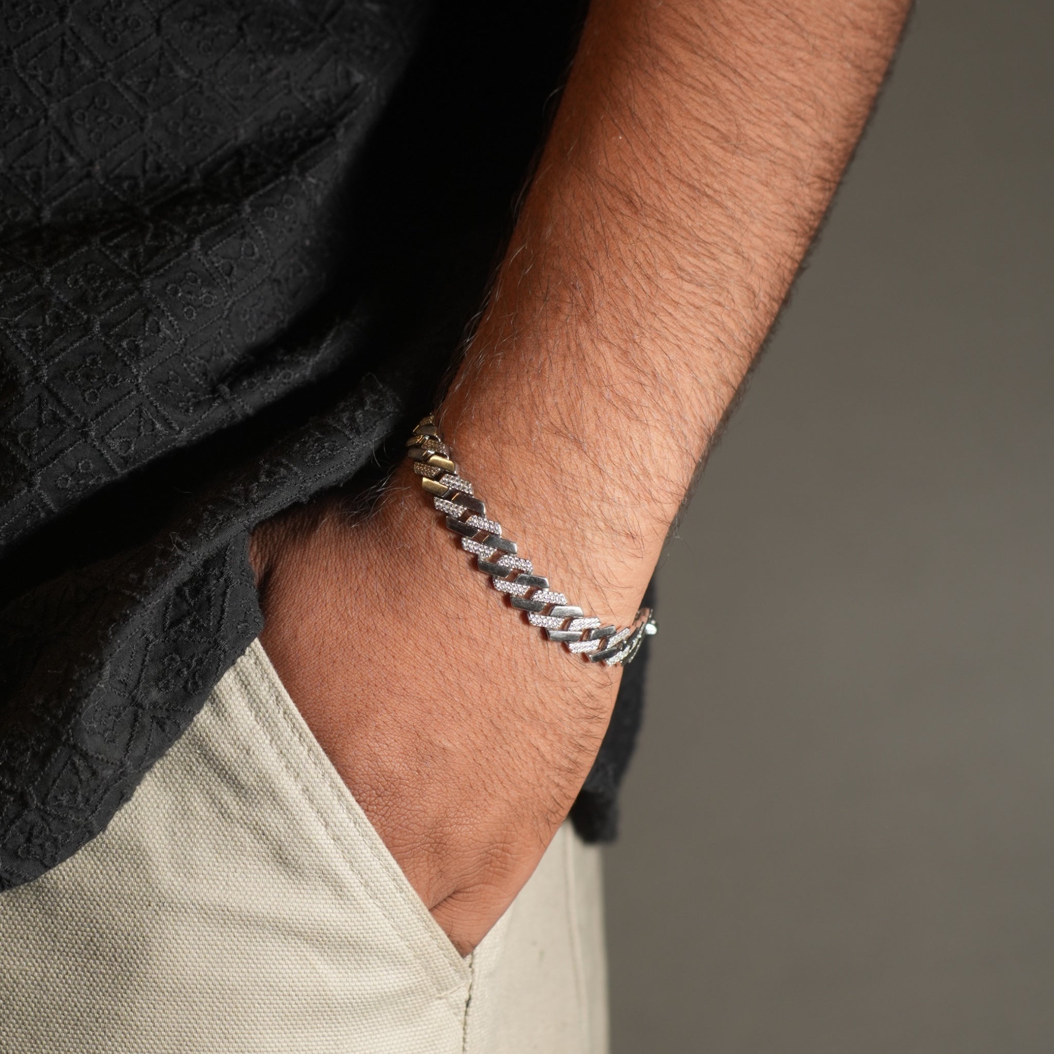 Miami Cuban Link Moissanite Bracelet