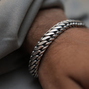 Men’s Silver Chain Bracelet – Cuban Style