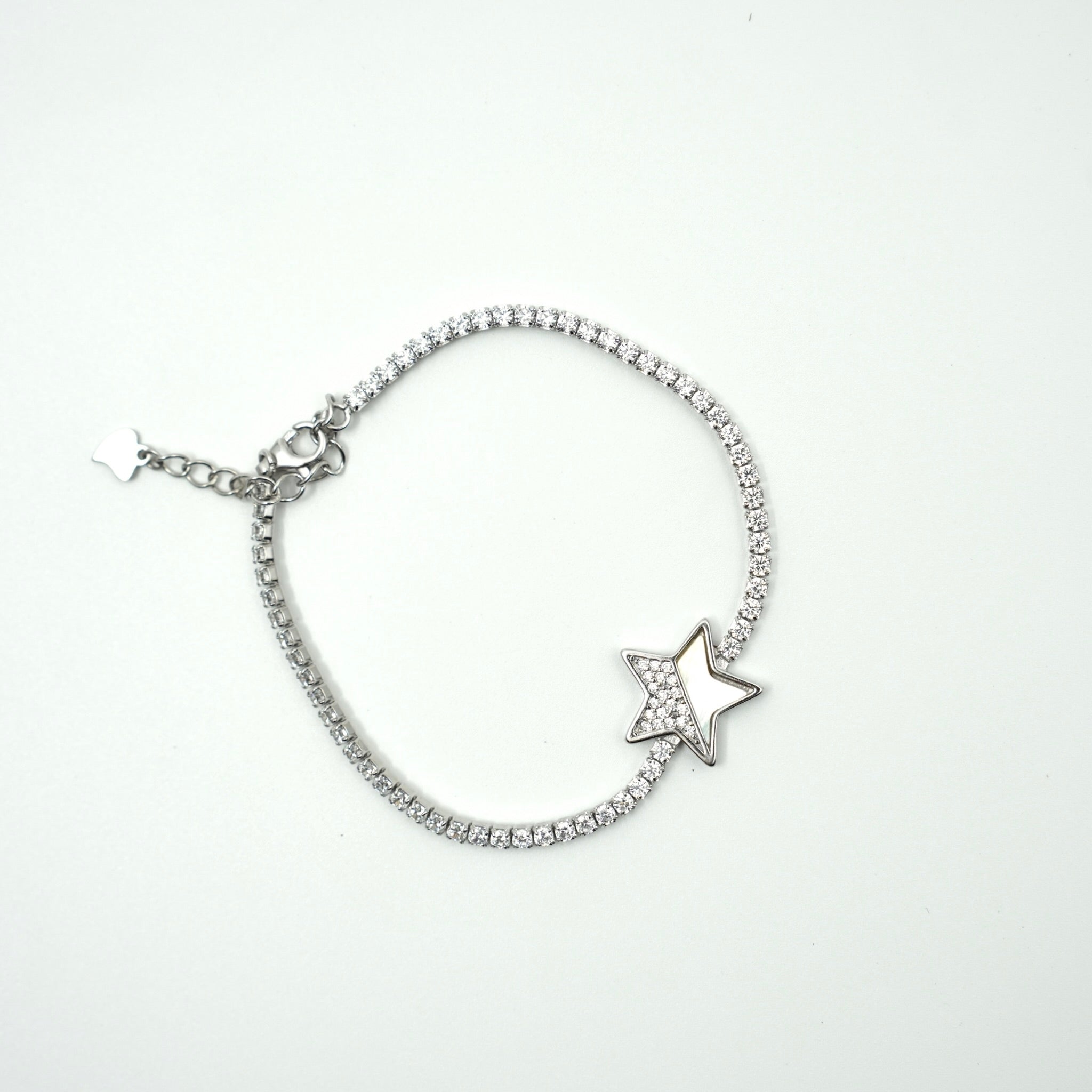 925 Silver Star CZ Bracelet – Shine On – SSJ