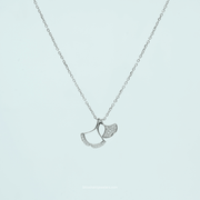 925 Silver Modern Dove Pendant Necklace – Symbol of Peace and Purity