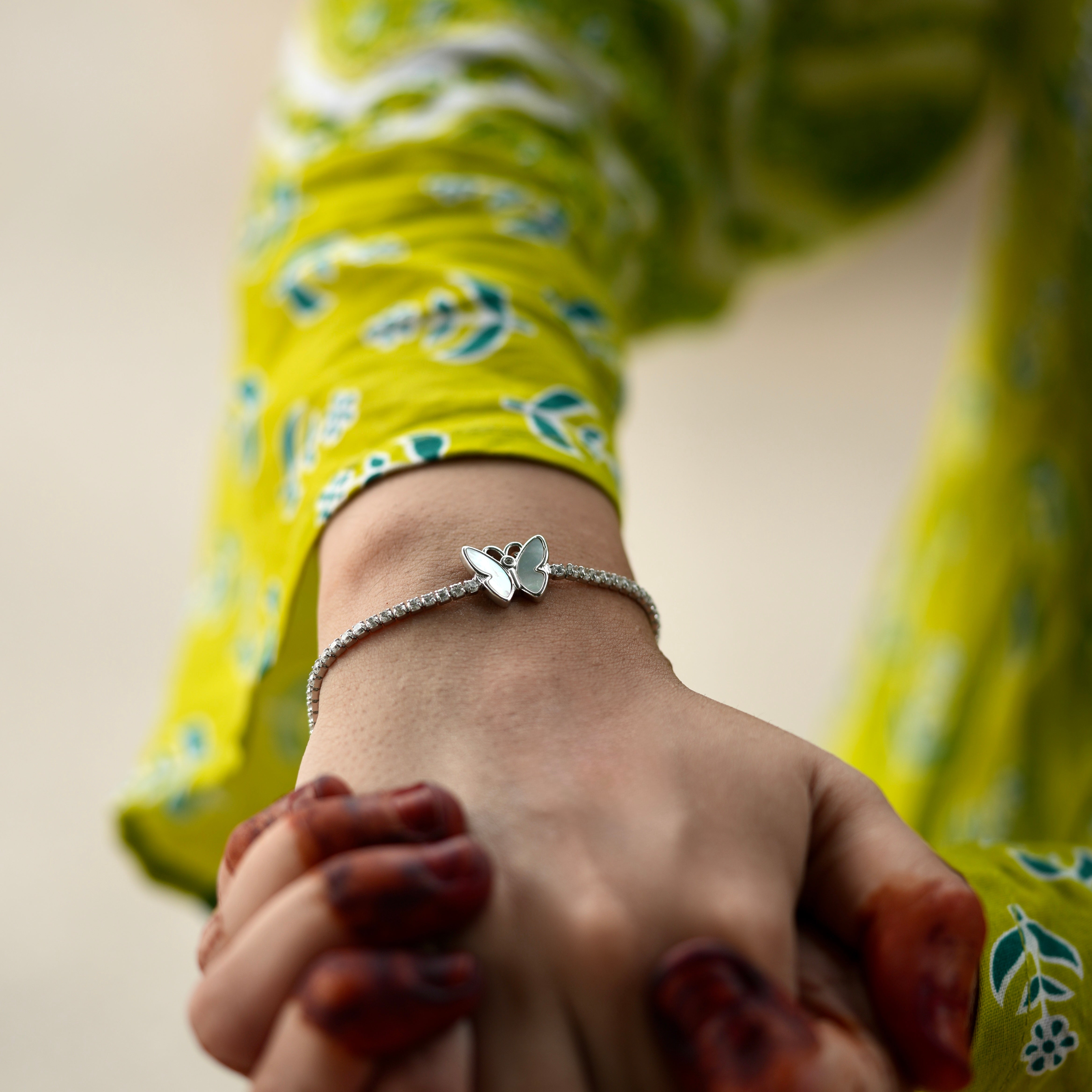 925 Silver Butterfly Bracelet for Women – Elegant Everyday & Party Wear