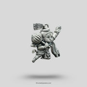925 silver Bal Hanuman pendant in flying pose – SSJ