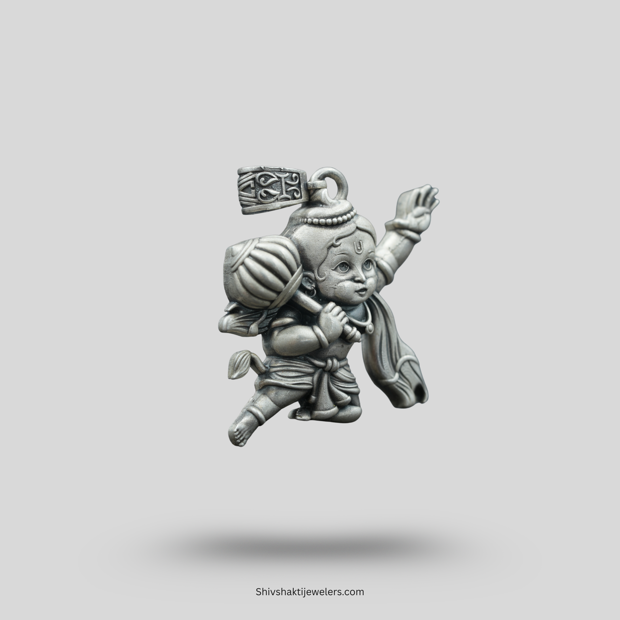 925 silver Bal Hanuman pendant in flying pose – SSJ