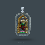 SSJ 925 Sterling Silver Shree Ram Ji Pendant – Devotional Jewellery for Men & Women