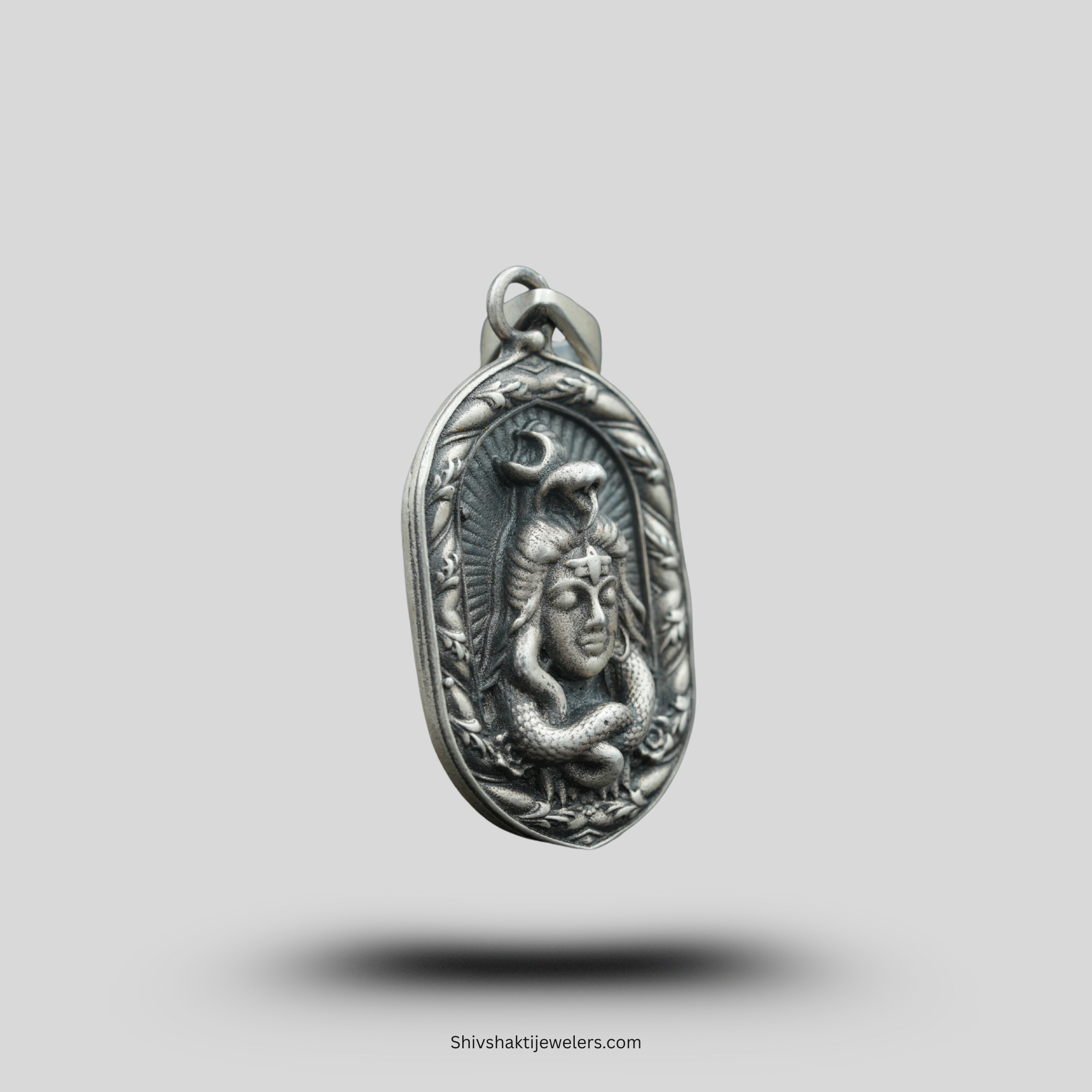925 Sterling Silver Shiva Pendant – Handcrafted Spiritual Jewellery for Men & Women